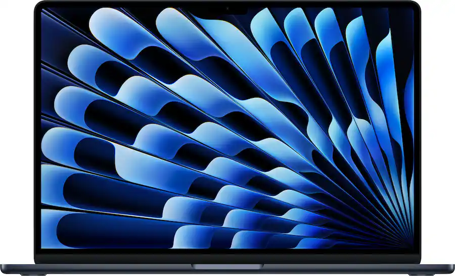 15-inch MacBook Air Apple M5 Chip with 10-Core CPU and 10-Core GPU, 16GB Memory, 512GB SSD — Midnight