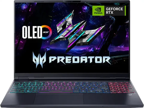 Acer Predator Neo Gaming Laptop 16″ OLED (Intel Core Ultra 9 Series 2, NVIDIA GeForce RTX 5070 Ti, 16GB Memory, 1TB SSD), Obsidian Black