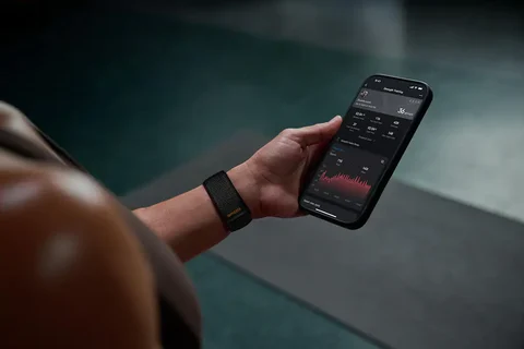Amazfit Helio Strap Fitness & Recovery Tracker (2025), Black