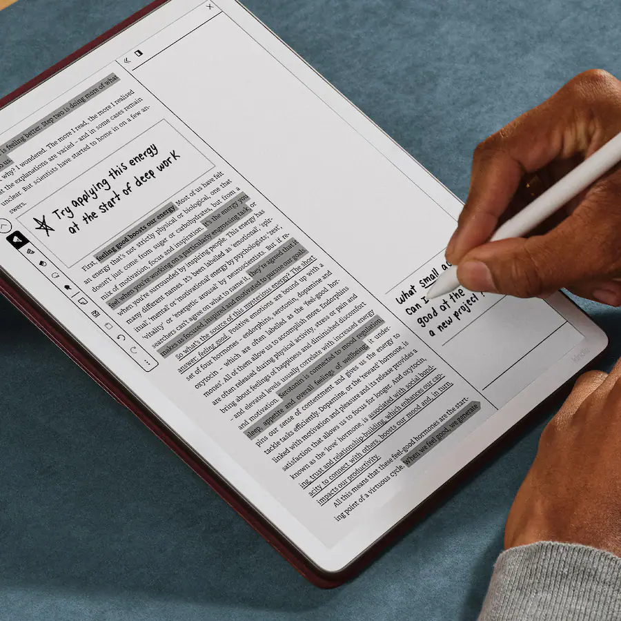 Amazon Kindle Scribe 32GB (Newest Model) 11″ Paper-like Display with Front Light, Write in Notebooks, Docs, and Books (2025), Graphite
