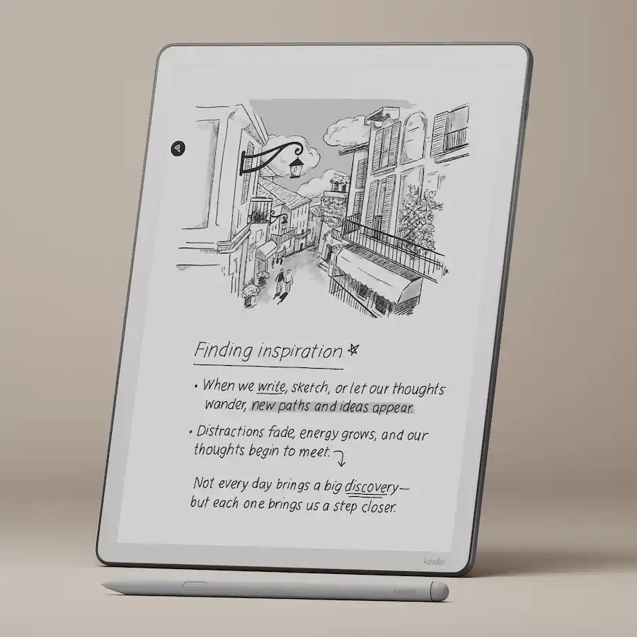 Amazon Kindle Scribe 32GB (Newest Model) 11″ Paper-like Display with Front Light, Write in Notebooks, Docs, and Books (2025), Graphite