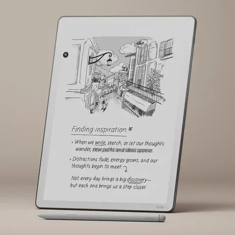 Amazon Kindle Scribe 32GB (Newest Model) 11″ Paper-like Display with Front Light, Write in Notebooks, Docs, and Books (2025), Graphite