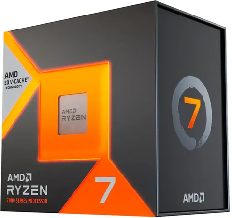 AMD Ryzen 7 7800X3D 8-Core 16-Thread Desktop Processor, Black