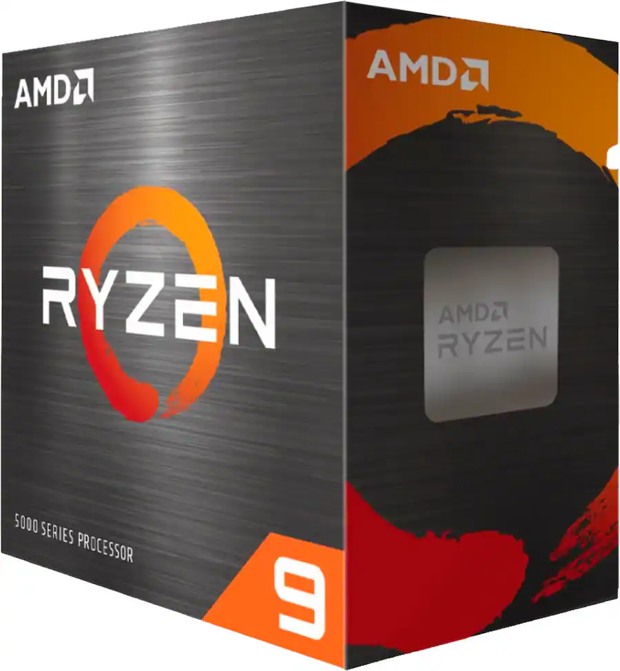 AMD Ryzen 9 5900XT 16-Core 32-Thread 3.3GHz (4.8GHz Max Boost) Socket AM4 PCIe 4.0 Unlocked Desktop Processor, Silver — Silver