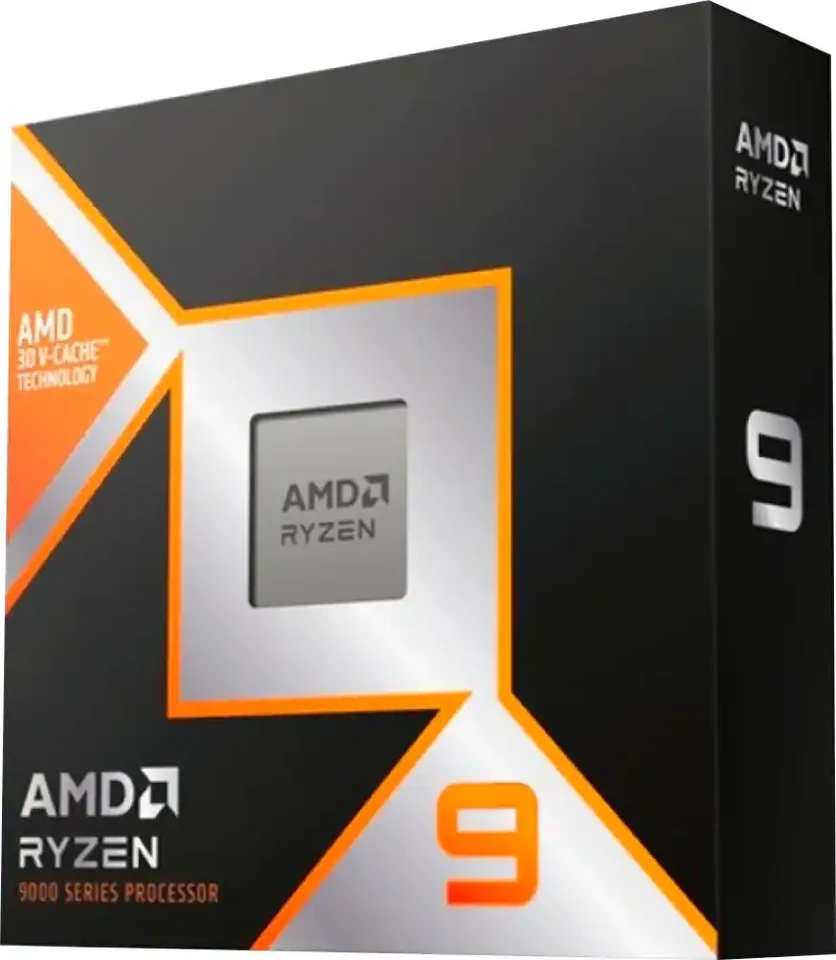 AMD Ryzen 9 9950X3D 16-Core 32-Thread Desktop Processor, Black