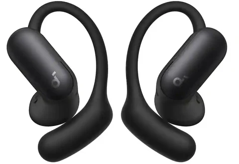 Anker Soundcore AeroFit 2 Pro Dual‑Form Wireless Bluetooth Earbuds with Open‑Ear and Active Noise Cancellation, Black