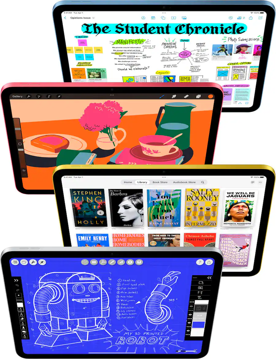 Apple 11-inch iPad (A16), Wi‑Fi, 512GB, Yellow — Yellow