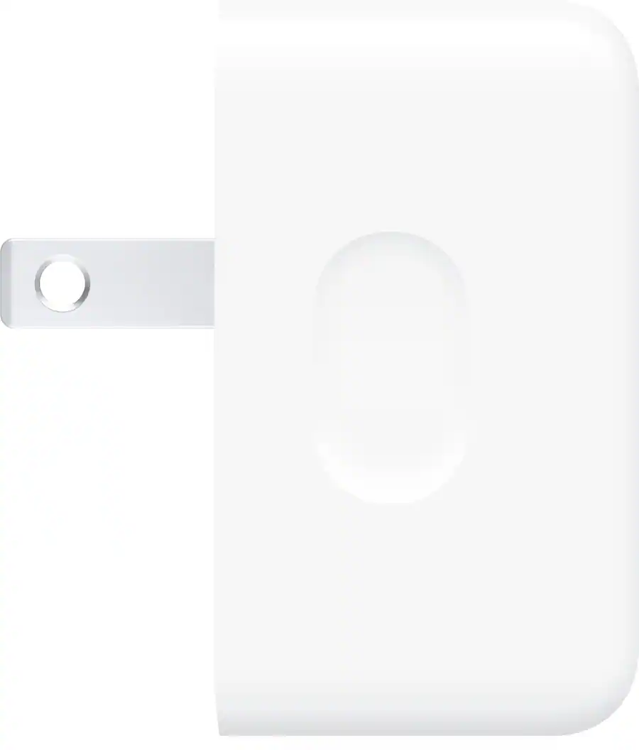 Apple 35W Dual USB-C Port Compact Power Adapter White — White