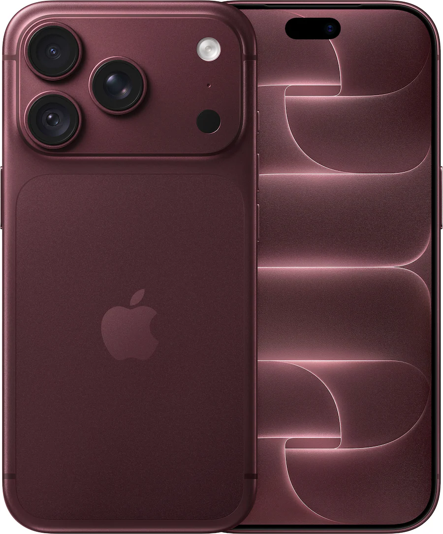 Apple iPhone 18 Pro 256GB, Burgundy eSIM Only — Burgundy