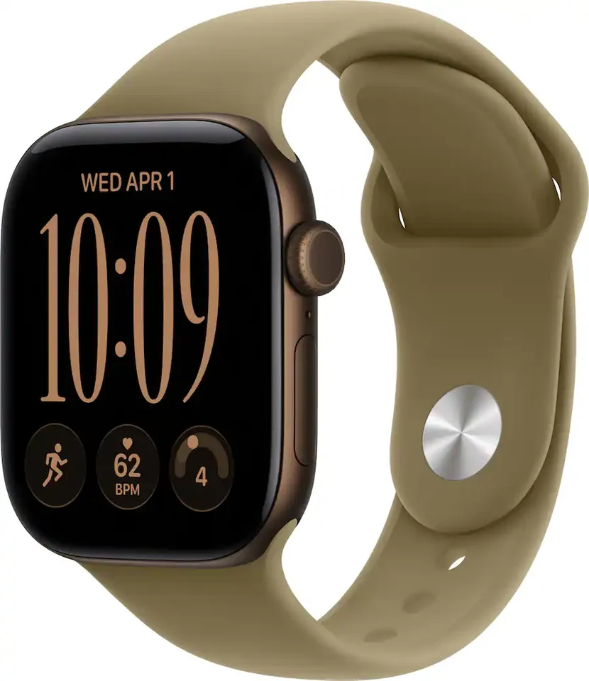 Apple Watch Series 12 GPS 42mm Aluminum Case with Black Sport Band (M/L, 2026)