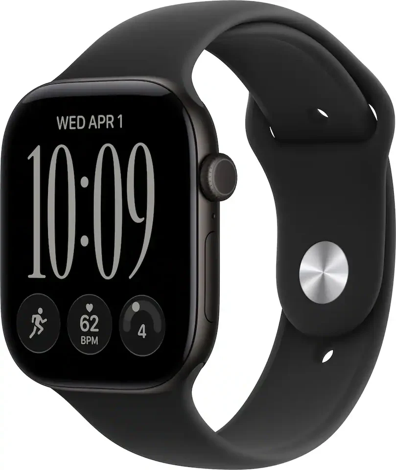 Apple Watch Series 12 GPS 46mm Aluminum Case with Dark Bronze Milanese Loop (S/M, 2026)