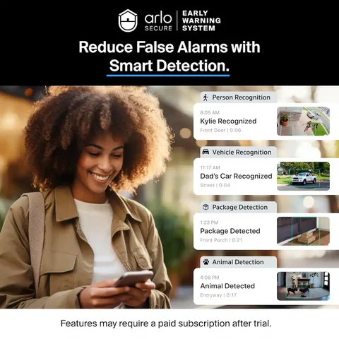 Arlo Smart Wi‑Fi Video Doorbell (2nd Generation), White