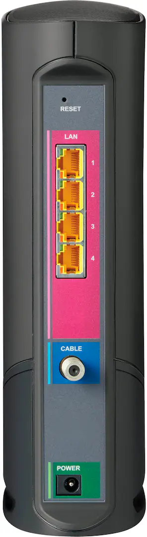 ARRIS SURFboard G34 DOCSIS 3.1 Cable Modem & Wi‑Fi 6 Router Combo — Black
