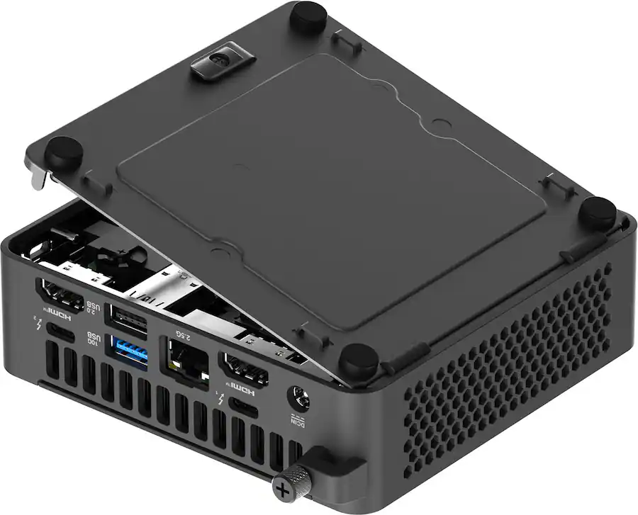 ASUS NUC 15 Pro Mini Desktop, Intel Core Ultra 7 255H, 16GB Memory, 1TB SSD, Black — Black
