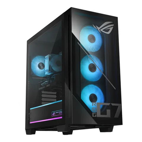ASUS ROG G700 Gaming Desktop Intel Core Ultra 5 225F 16GB Memory NVIDIA GeForce RTX 5060 8GB 1TB SSD Black