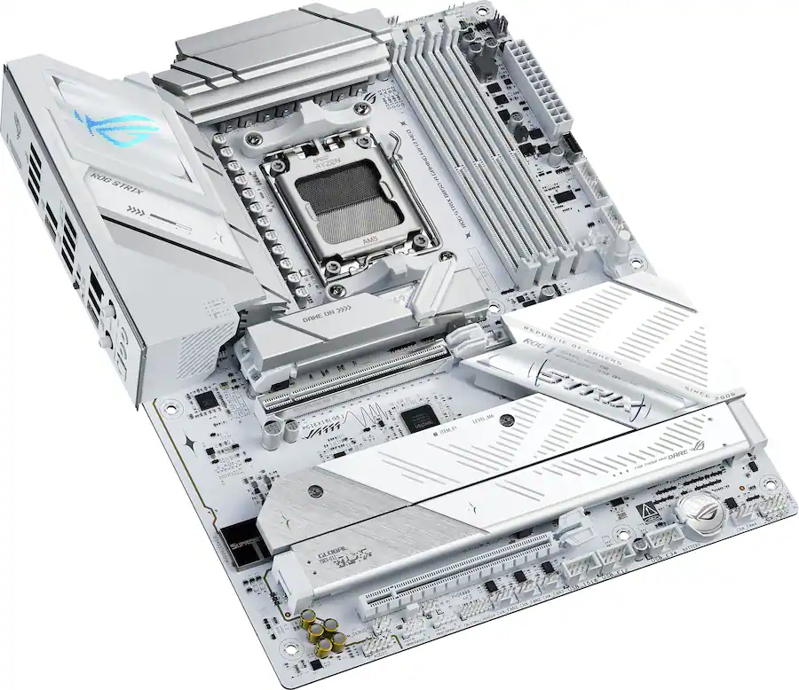 ASUS ROG STRIX B850-A GAMING WIFI7 NEO Socket AM5 AMD B850 ATX DDR5 Wi‑Fi 7 Motherboard, White — White