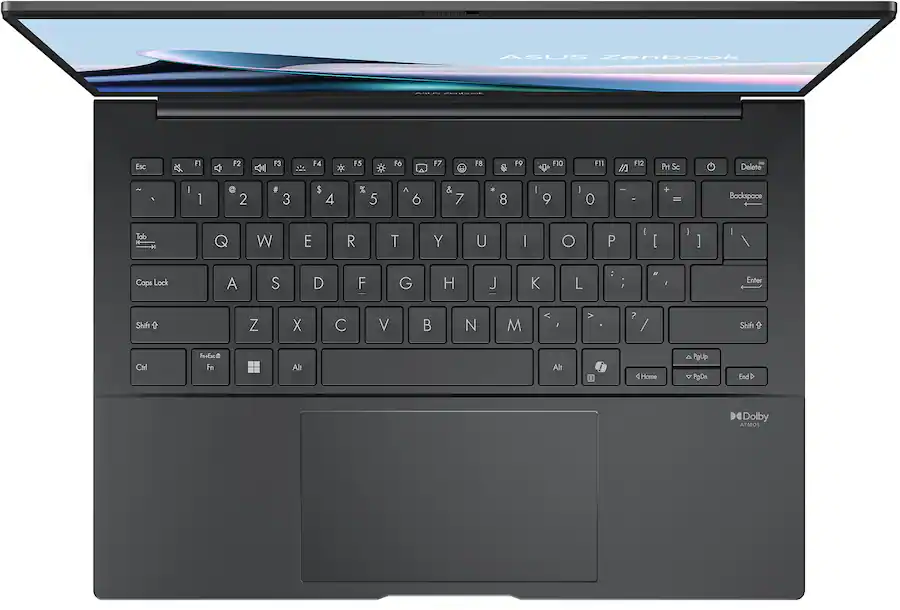 ASUS Zenbook 14 14″ 2K OLED Touchscreen Laptop (AMD Ryzen AI 9 465, 16GB Memory, 512GB SSD, Copilot+ PC), Jasper Gray — Jasper Gray