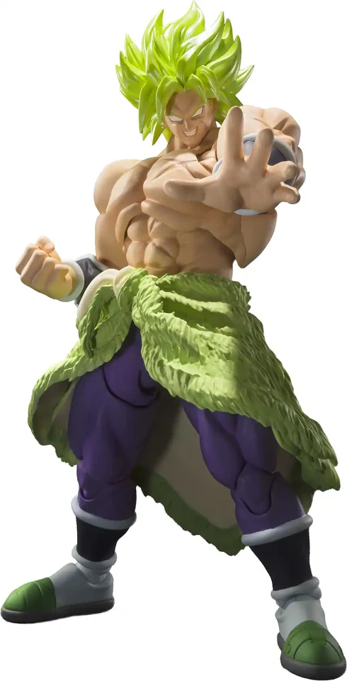 Bandai S.H.Figuarts Super Saiyan Broly (Full Power) – Dragon Ball Super: Broly, 8.6-Inch Collectible Action Figure