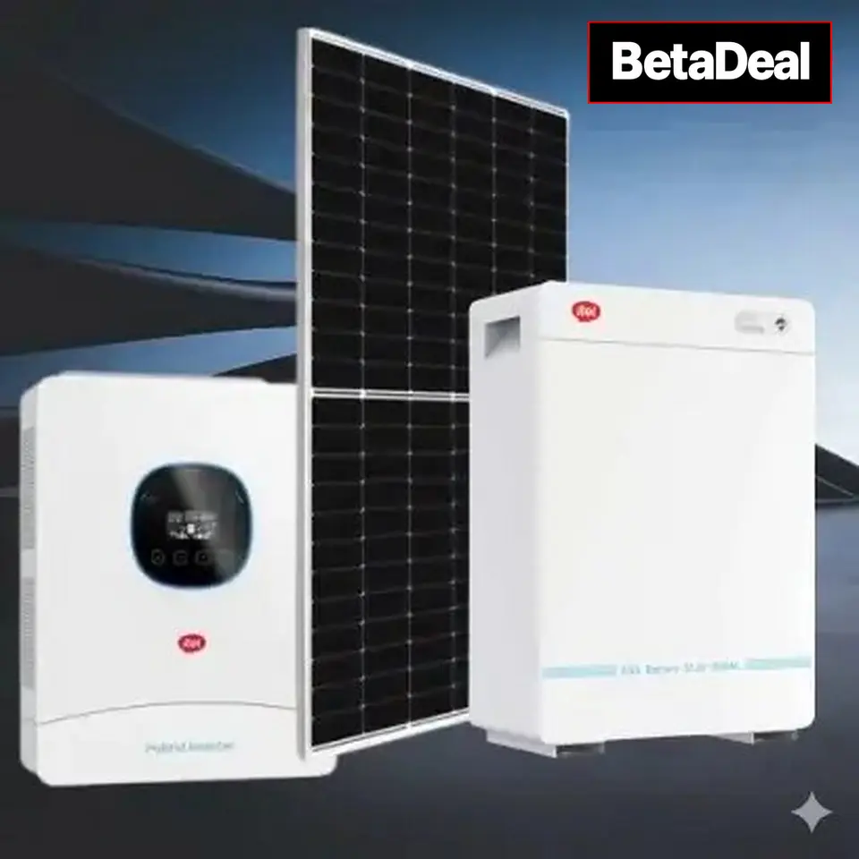 4kW Complete Hybrid Solar System Setup (Customizable Battery & Panels) 4kva | Inverter IP 54 | Battery IP 20 — gallery image 2