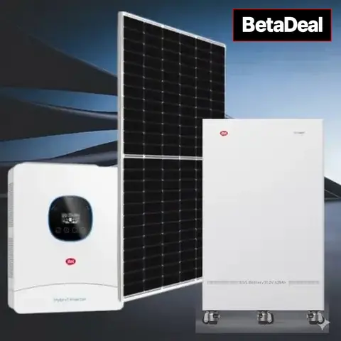6kW Complete Hybrid Solar System Setup (Customizable Battery & Panels) 6kva | Inverter IP 54