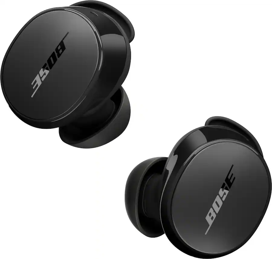 Bose QuietComfort True Wireless Noise Cancelling In Ear Earbuds Black — Black