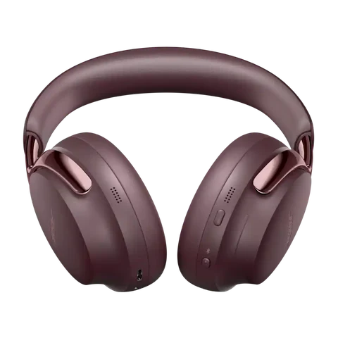 Bose QuietComfort Ultra Headphones (2nd Gen) Wireless Noise-Cancelling Over-Ear Headphones with Immersive Audio, Cherry Chocolate