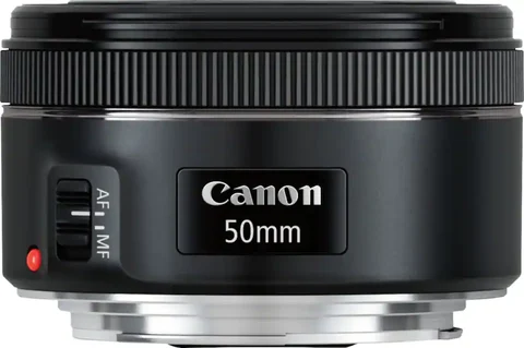 Canon EF 50mm f/1.8 STM Standard Prime Lens for EOS DSLR Cameras, Black
