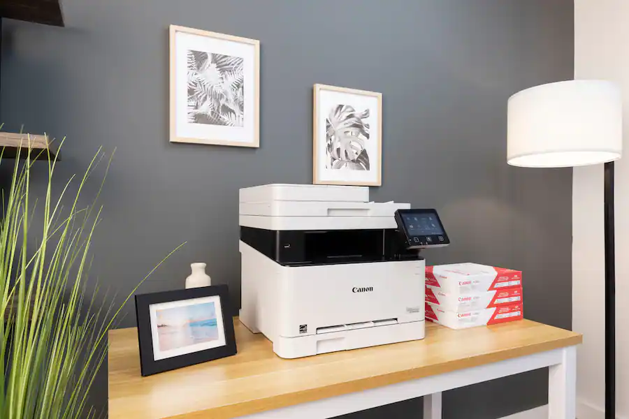Canon imageCLASS MF654Cdw Wireless Color All-in-One Laser Printer White — White