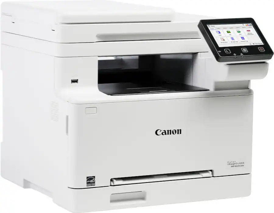 Canon imageCLASS MF663Cdw Wireless Duplex Color Laser All-in-One Printer with 50-Sheet ADF, White — White