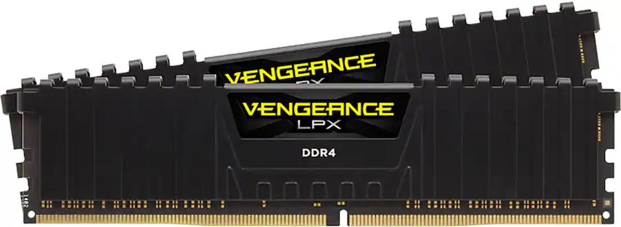 Corsair VENGEANCE LPX 32GB (2x16GB) DDR4-3600MHz C18 UDIMM Desktop Memory, Black