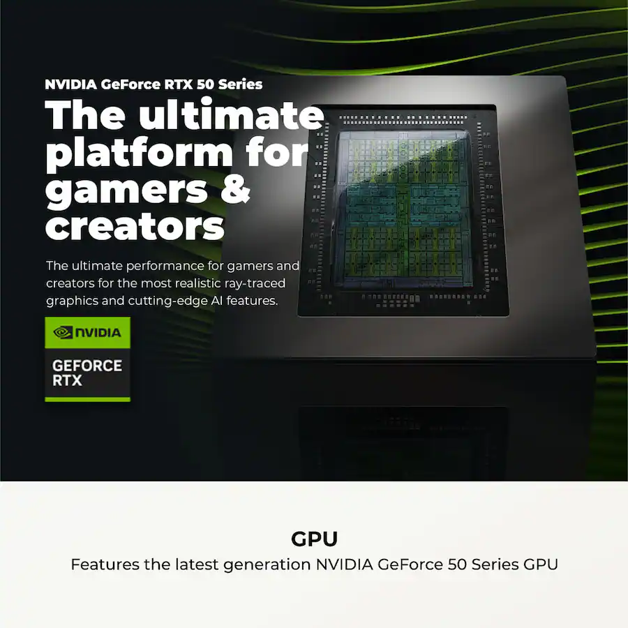 CyberPowerPC Gamer Xtreme Gaming Desktop, Intel Core Ultra 7 265F, NVIDIA GeForce RTX 5060 Ti 8GB, 16GB DDR5 Memory, 1TB SSD, Gray — Gray