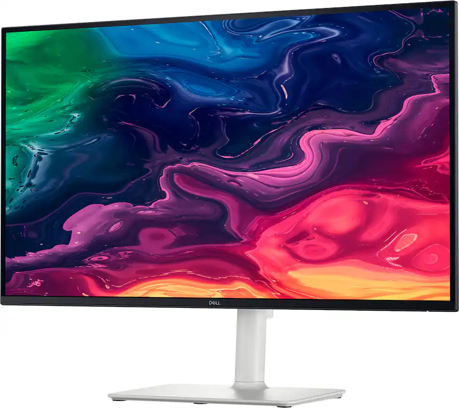 Dell S2725QC 27″ IPS LED 4K UHD 120Hz Monitor, Ash White — Ash White