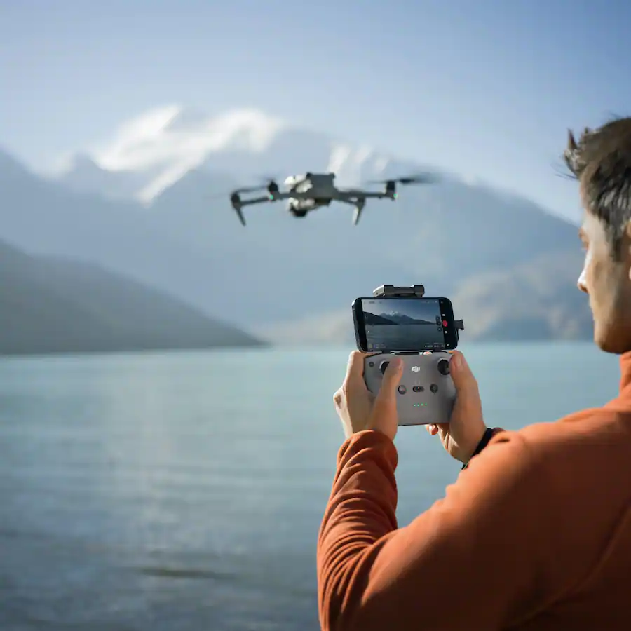DJI Mini 3 Fly More Combo with DJI RC, Gray — Gray