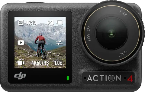DJI Osmo Action 4 4K Action Camera Standard Bundle, Gray
