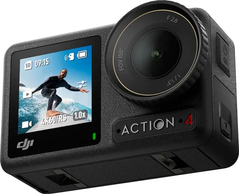 DJI Osmo Action 4 4K Action Camera Standard Bundle, Gray