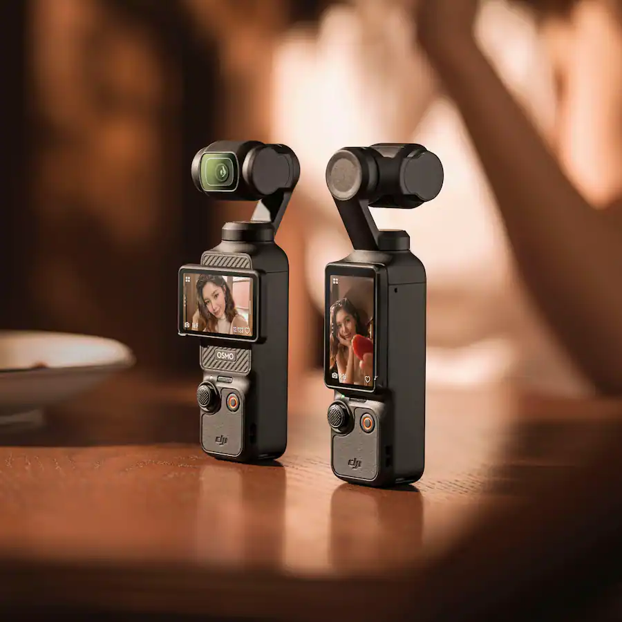 DJI Osmo Pocket 3 Creator Combo 3‑Axis Stabilized 4K Vlog Camera with Rotatable Touchscreen, Gray — Gray