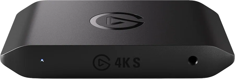 Elgato 4K S External Capture Card, Black — Black