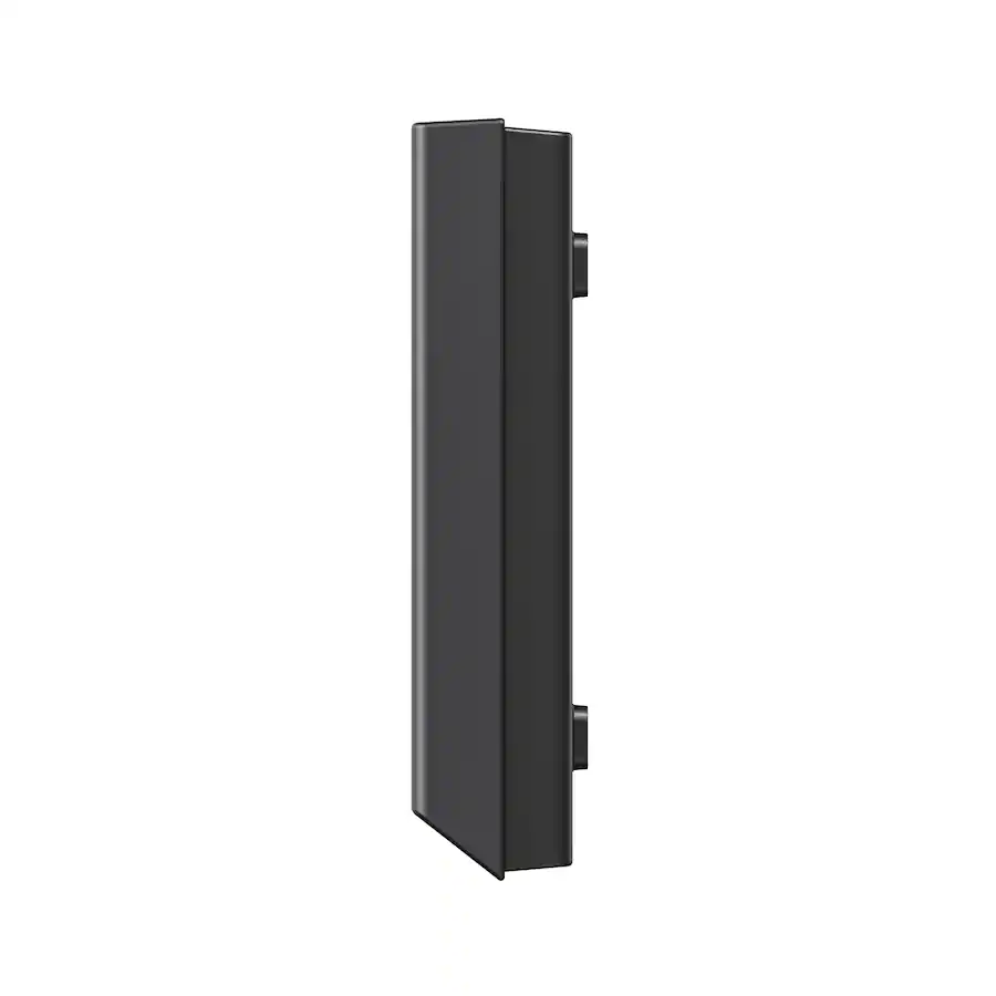 eufy Smart Wi-Fi E340 2K Wired & Battery Video Doorbell with Dual Cameras, Black — Black