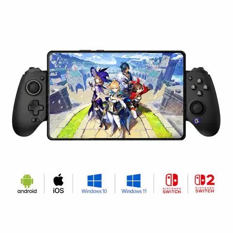 GameSir G8 Plus Bluetooth Mobile Game Controller, Black