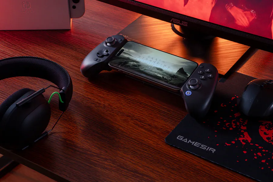 GameSir G8 Plus Bluetooth Mobile Game Controller, Black — Black
