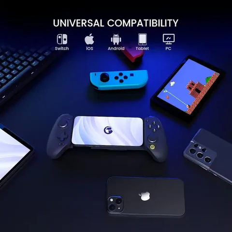 GameSir G8 Plus Bluetooth Mobile Game Controller, Black