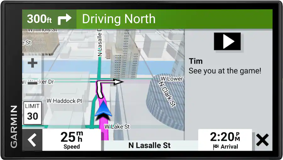 Garmin DriveSmart 66 6″ GPS with Built‑In Bluetooth, Map Updates and Traffic Updates, Black — Black