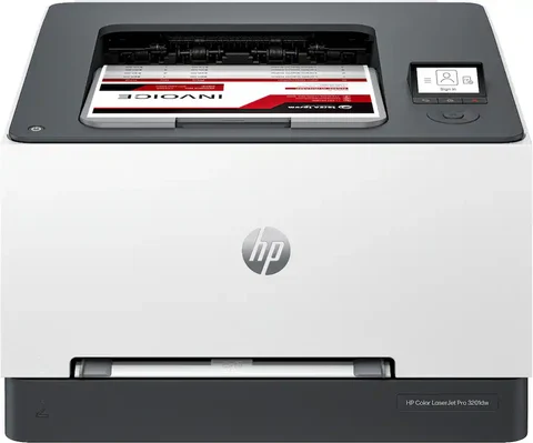 HP LaserJet Pro 3201dw Wireless Color Laser Printer, White & Slate