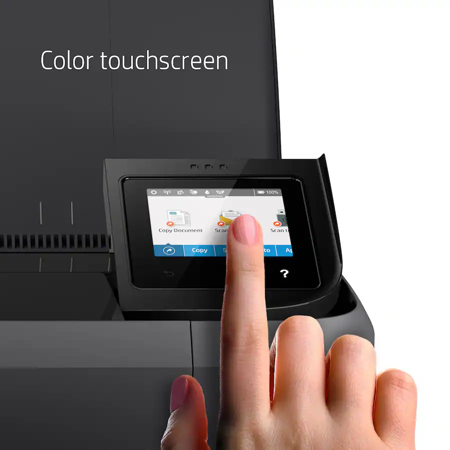 HP OfficeJet 250 Mobile Wireless All-in-One Inkjet Printer, Black — Black