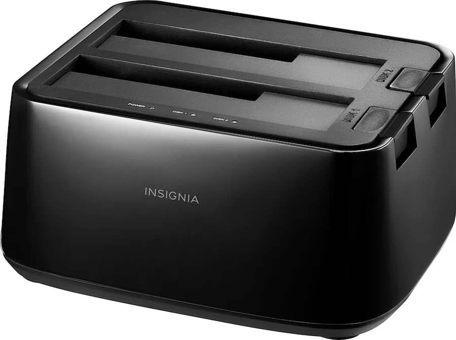 Insignia™ 2-Bay HDD Docking Station