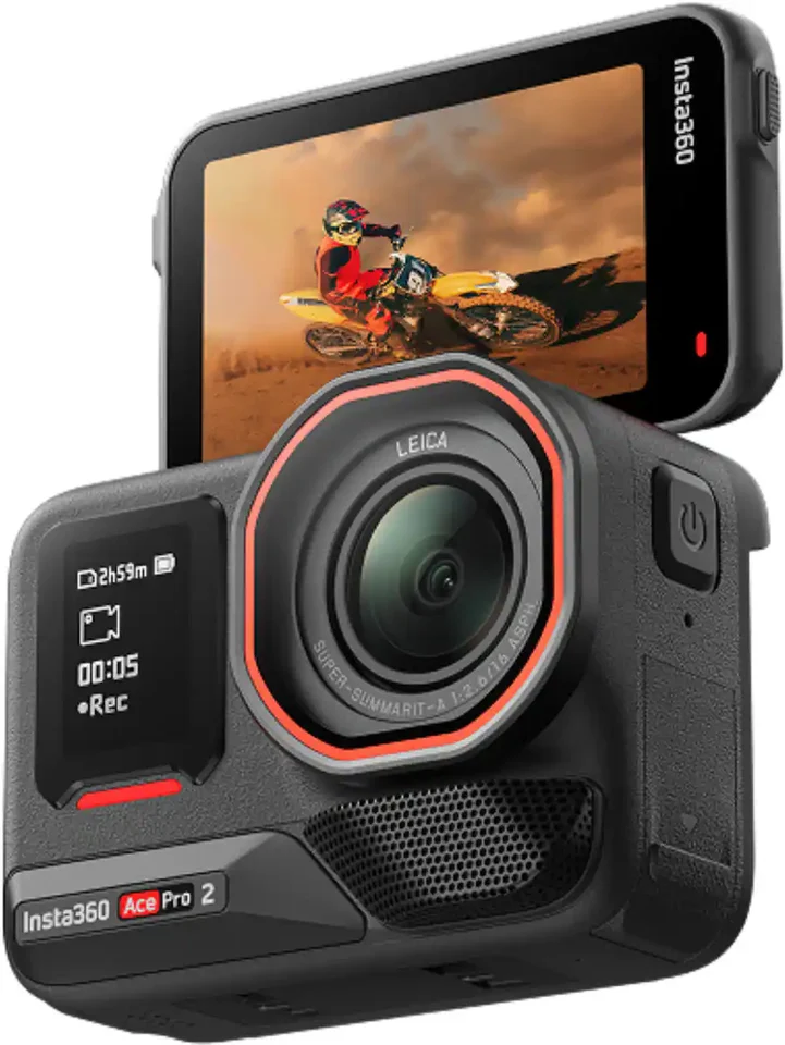 Insta360 Ace Pro 2 Xplorer Bundle Octa Edition (Dual Battery), Dark Gray