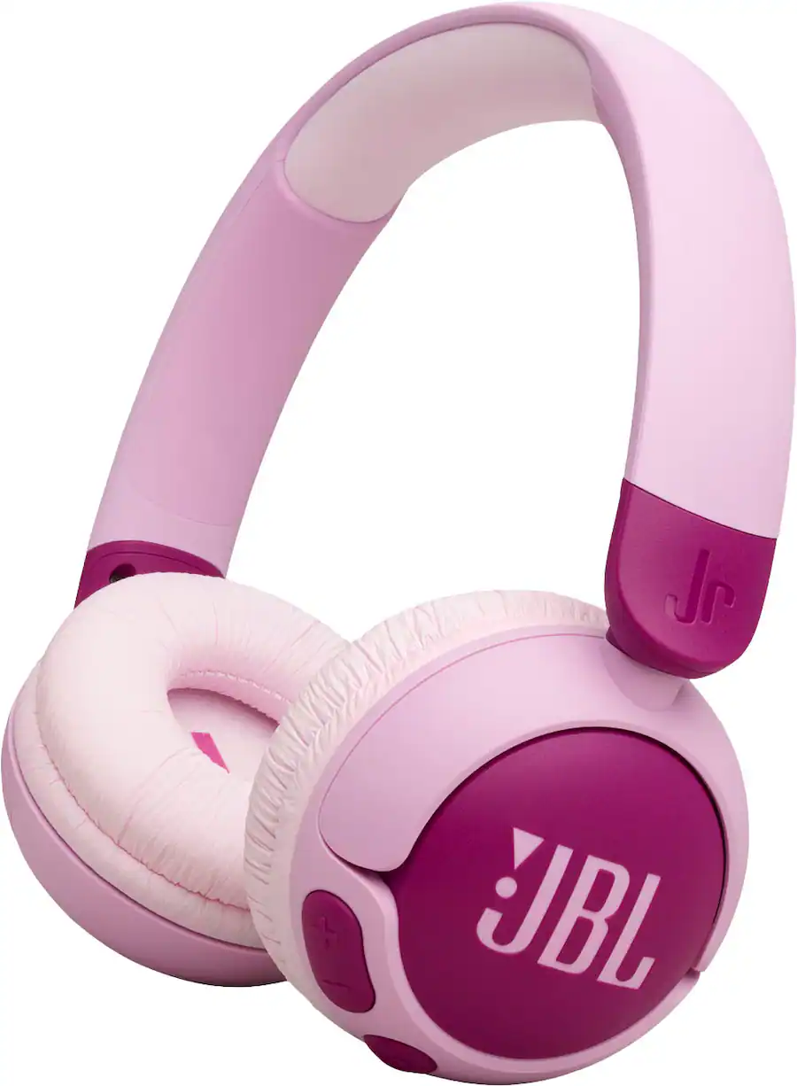 JBL Junior 320BT Youth Bluetooth On‑Ear Headphones (2025), Purple — Purple