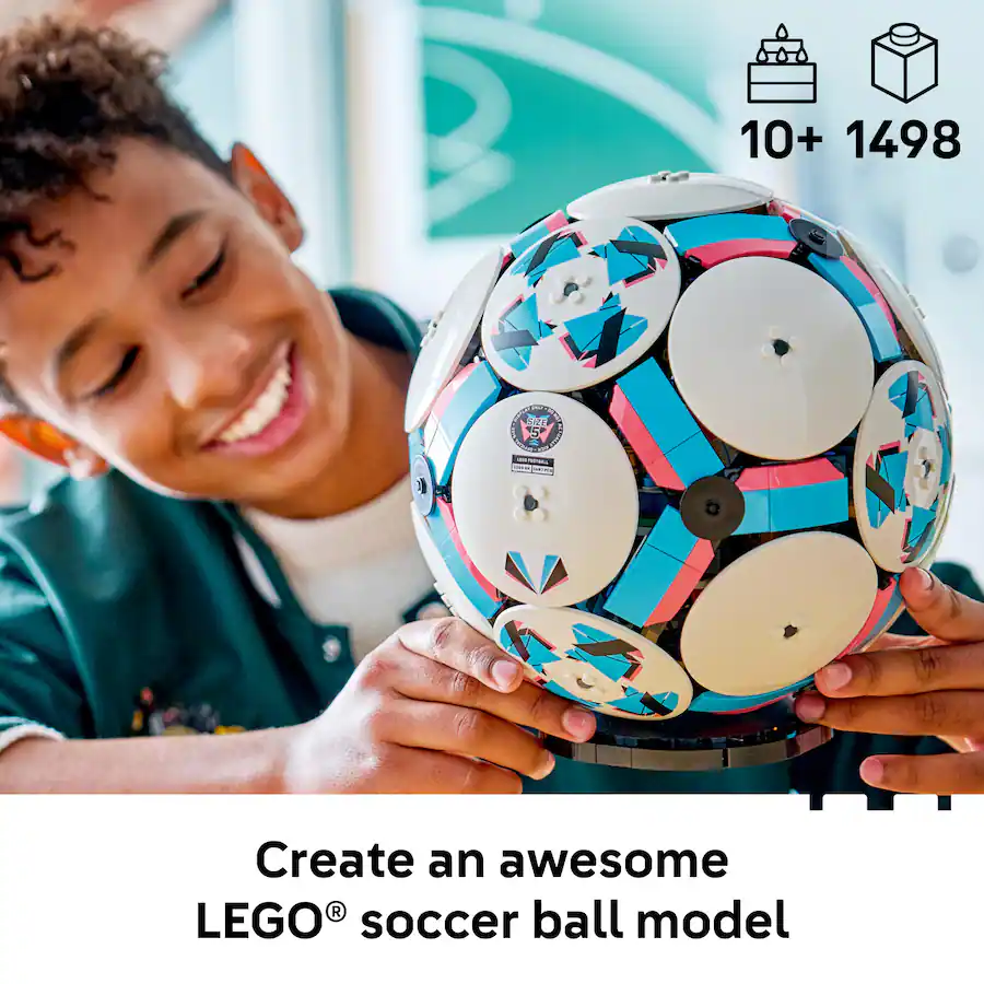 LEGO Editions Soccer Ball Kids Building Toy 43019