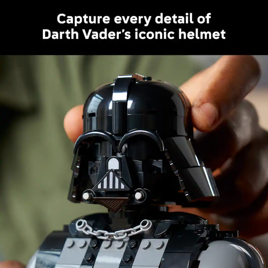 LEGO Star Wars Darth Vader Bust 75439 — Black