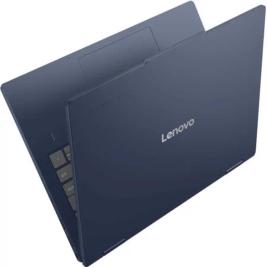 Lenovo Chromebook Plus 2-in-1 14″ Full HD Touchscreen Laptop (Intel Core 3 N355, 8 GB RAM, 128 GB UFS, Cosmic Blue) — Cosmic Blue
